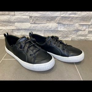 Sperry Crest Vibe - Black leather